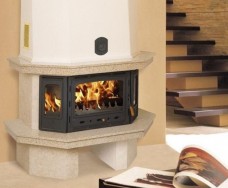 Ugradbeni kamini na drva za centralno grijanje