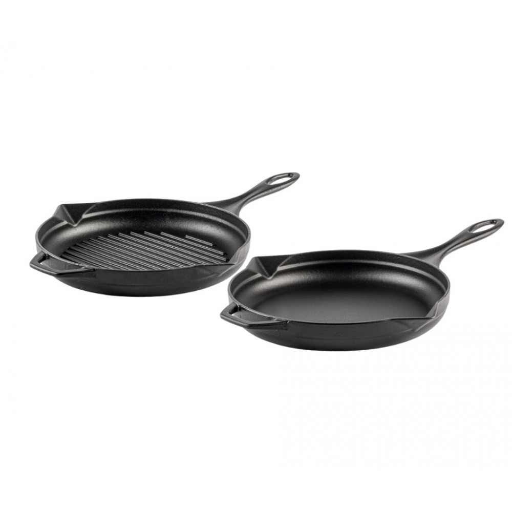 Set od lijevanog željeza od 2 dijela Hosse, Black Onyx