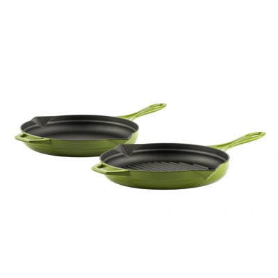 Set od lijevanog željeza od 2 dijela Hosse, Bamboo - Set od lijevanog željeza