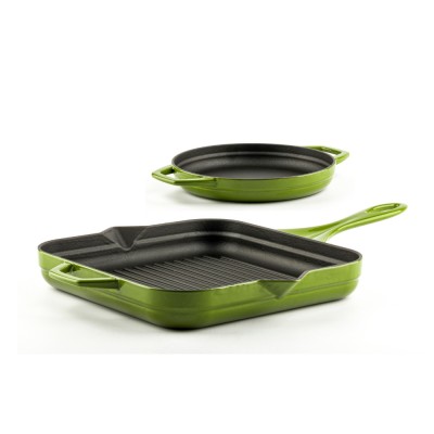 Set od lijevanog željeza od 2 dijela Hosse, Bamboo - Set od lijevanog željeza