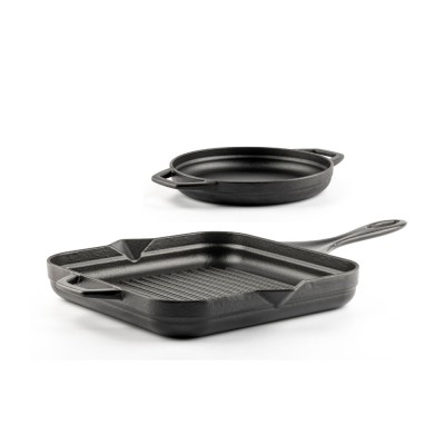 Set od lijevanog željeza od 2 dijela  Hosse, Black Onyx - Set od lijevanog željeza