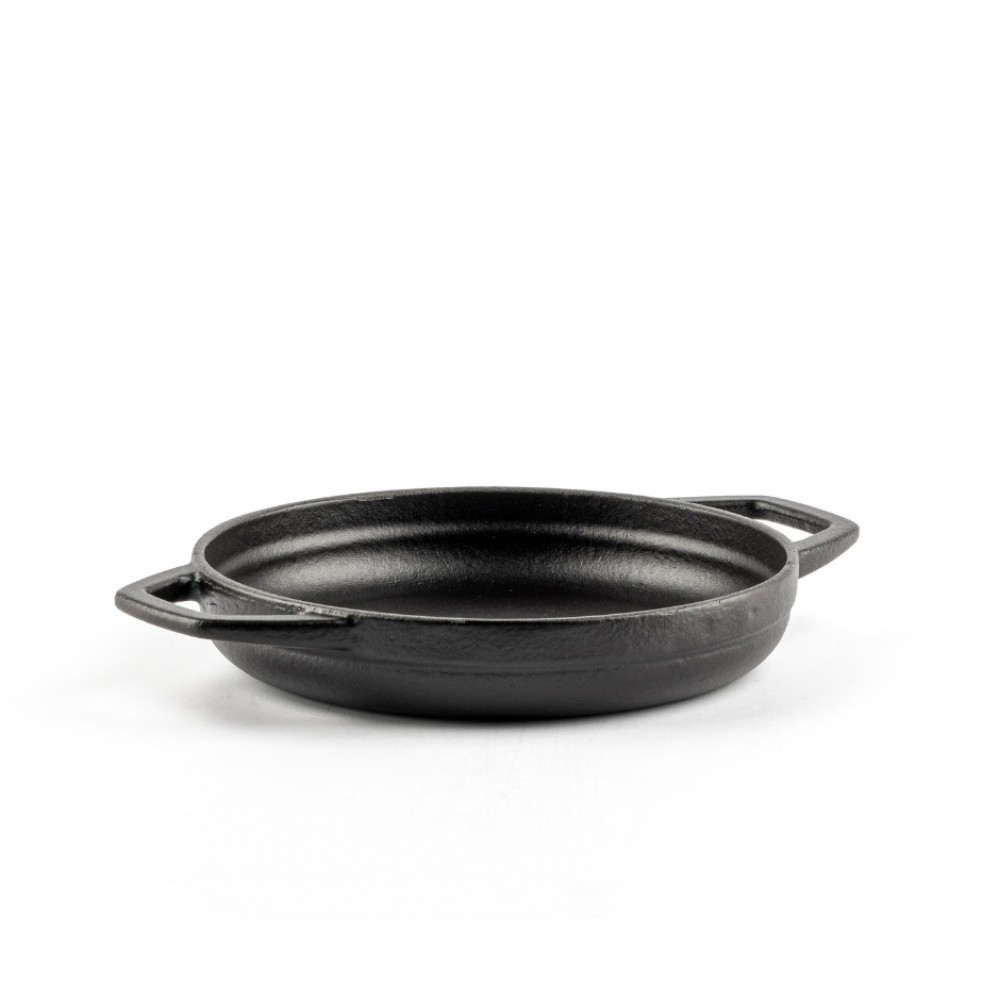 Emajlirana tava od lijevanog željeza s dvije ručke Hosse, Black Onyx, Ф16cm