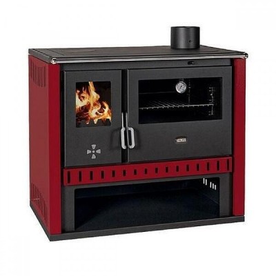 Štednjak na drva Prity GT Crveni, 15 kW - Prity