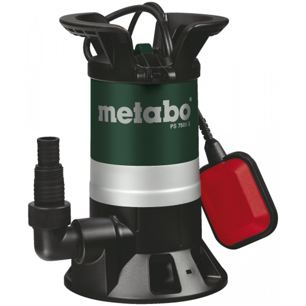 Drenažna pumpa za čistu i prljavu vodu Metabo PS 7500 S, priključak 1 1/4", snaga 450 W, visina podizanja 5 m