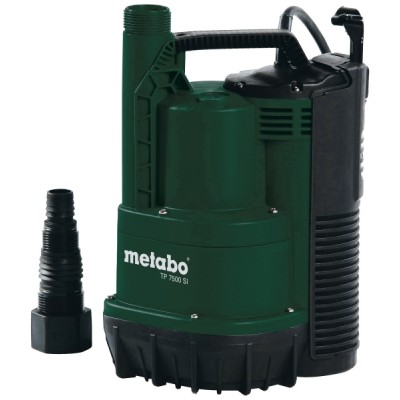 Potopna pumpa za čistu vodu METABO TP 7500, snaga 300 W, protok 7500 l/h, visina podizanja 6.5 m - Pumpa za vodu