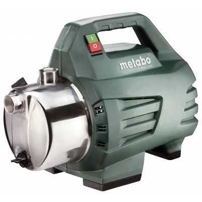 Vrtna pumpa za čistu vodu Metabo P 4500 INOX, priključak 1", snaga 1300 W, protok 75 l/min (4500 l/h), visina podizanja 48 m - Elektricna pumpa za vodu