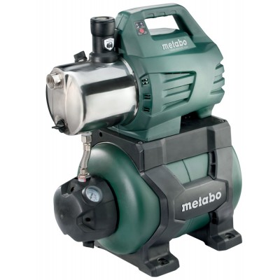 Jednofazna pumpa za hidrofor METABO HWW 6000/25 INOX, snaga 1300 W, protok 6000 l/h, visina podizanja 55 m, kapacitet spremnika 24 L - Pumpa za vodu