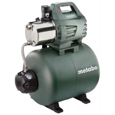 Jednofazna pumpa za hidrofor METABO HWW 6000/50 INOX, snaga 1300 W, protok 6000 l/h, visina podizanja 55 m, kapacitet spremnika 50 L - Pumpa za vodu