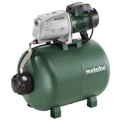 Jednofazna pumpa za hidrofor METABO HWW 9000/100 G, snaga 1800 W, protok 9000 l/h, visina podizanja 51 m, kapacitet spremnika 100 L - Pumpa za vodu