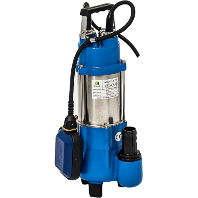 Potopna drenažna pumpa za jako onečišćenu vodu Gmax WQD5-7 s vanjskim plovkom – protok 12 m³/h, snaga 0.37 kW, visina podizanja 9 m - Elektricna pumpa za vodu