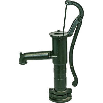 Ručna pumpa za vodu Hydro-Fix, zelena, duljina 660 mm, lijevano željezo, priključak 1 1/4″ - Ručna pumpa za vodu