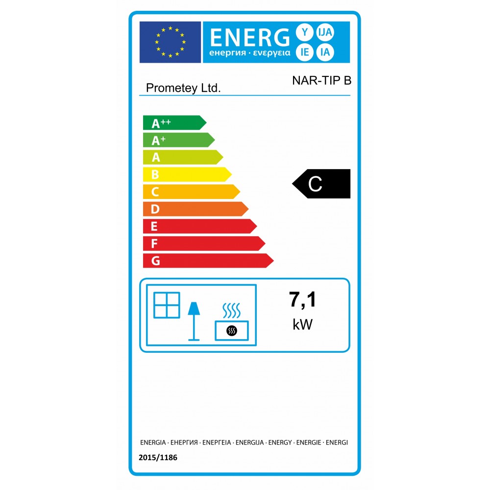 Štednjak na drva Prometey NAR Type B, 7kW | Peći na drva za kuhanje i grijanje | Peći na drva |