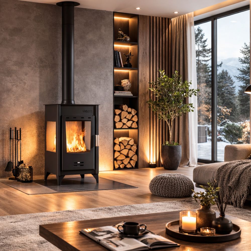 Peć na drva Balkan Energy ATS 90-10 3 SIDE, 12.12kW | Peći na drva |  |