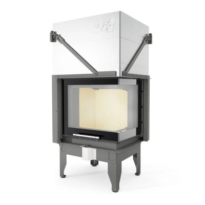 Ugradbeni kamin UNIFLAM 660 DURO s zračnim kanalima i dovodom zraka, desna strana, 10,25 kW - Kamini