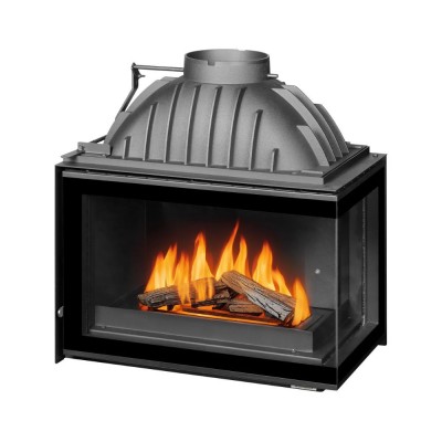 Ugradbeni kamin UNIFLAM 700 PLUS ECO s regulatorom i dovodom zraka, desna strana, 9 kW - Kamini