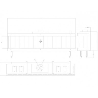 Plinski kamin Balkan Energy GAS CORNER 200, 17kW - Balkan Energy