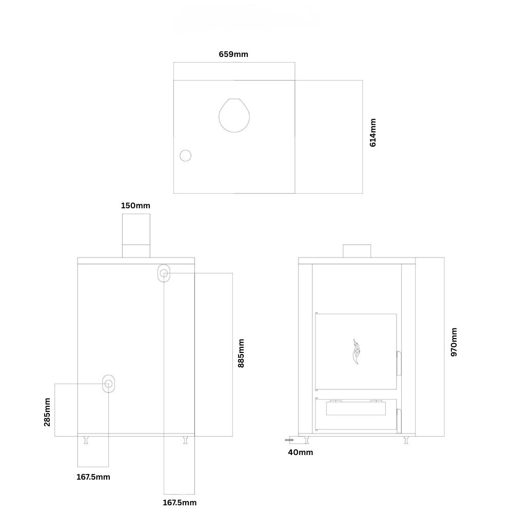 Kotao na drva Balkan Energy ATS HYDRO, 31 kW | Kotlovi na drva |  |