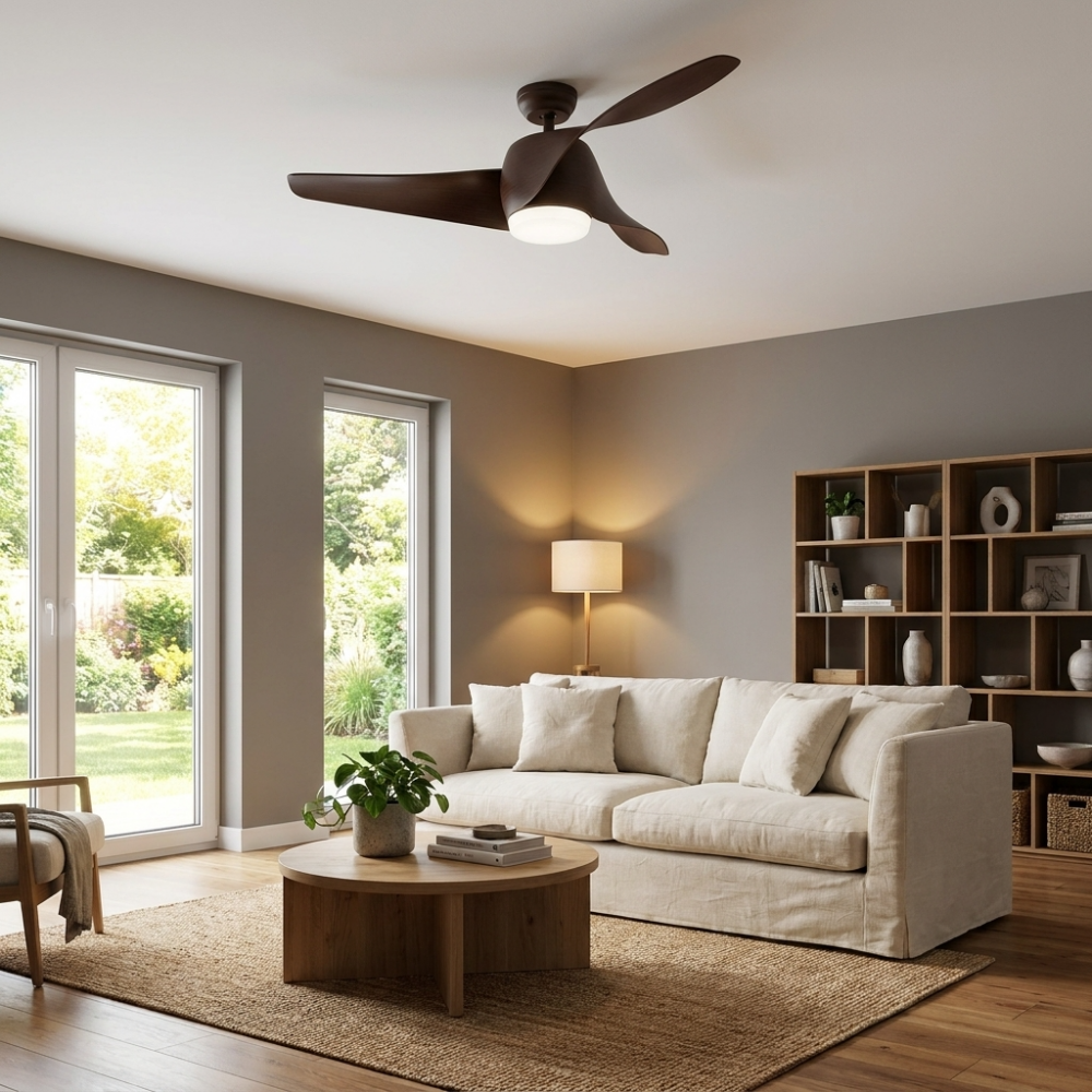 Stropni ventilator sa LED rasvjetom i daljinskim upravljačem Balkan Energy FANKVBR60G, Ф132, DC40W | Stropni ventilatori | Ventilatori |