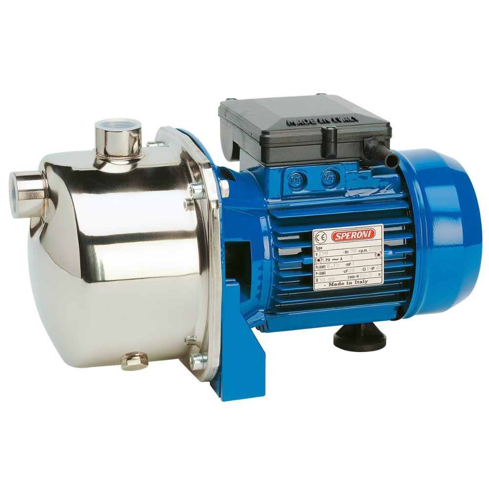 Centrifugalna samousisna pumpa Speroni SM 98-5, višestupanjska – snaga 1 kW, visina podizanja 58 m, protok 90 L/min | Vrtna pumpa za vodu | Pumpa za vodu |