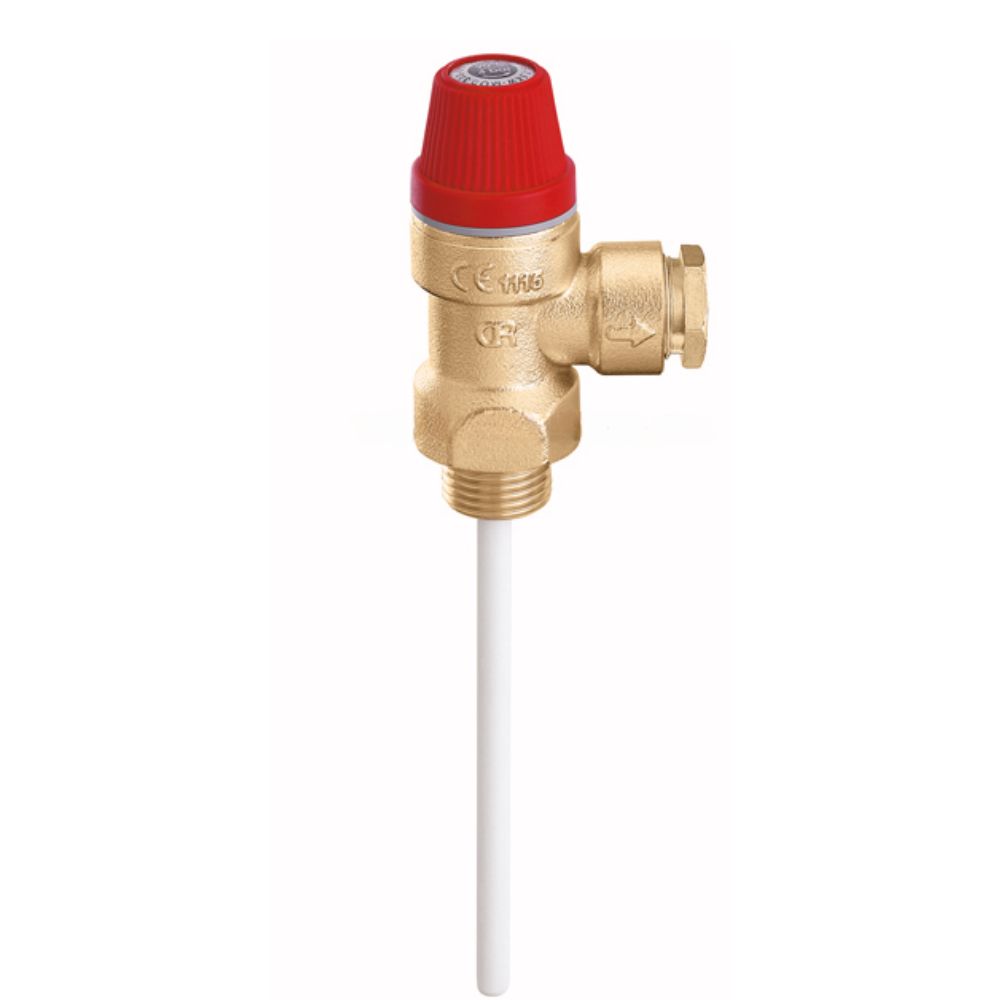Sigurnosni ventil za temperaturu i tlak 1/2" x 1/2" ⌀15 | Centralno grijanje |  |