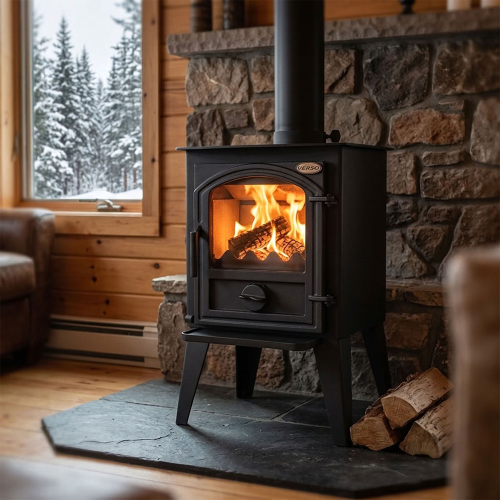 Peć na drva Verso 1 LL CID, 7.5kW | Zračne peći na drva | Peći na drva |