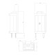 Plinski kamin Balkan Energy GAS STANDING CORNER, 3.9kW - 6.0kW | Plinski kamini | Kamini |