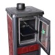 Talijanska peć na drva za kuhanje La Nordica Gemma Forno, crveno, 7.3kW | Peći na drva |  |