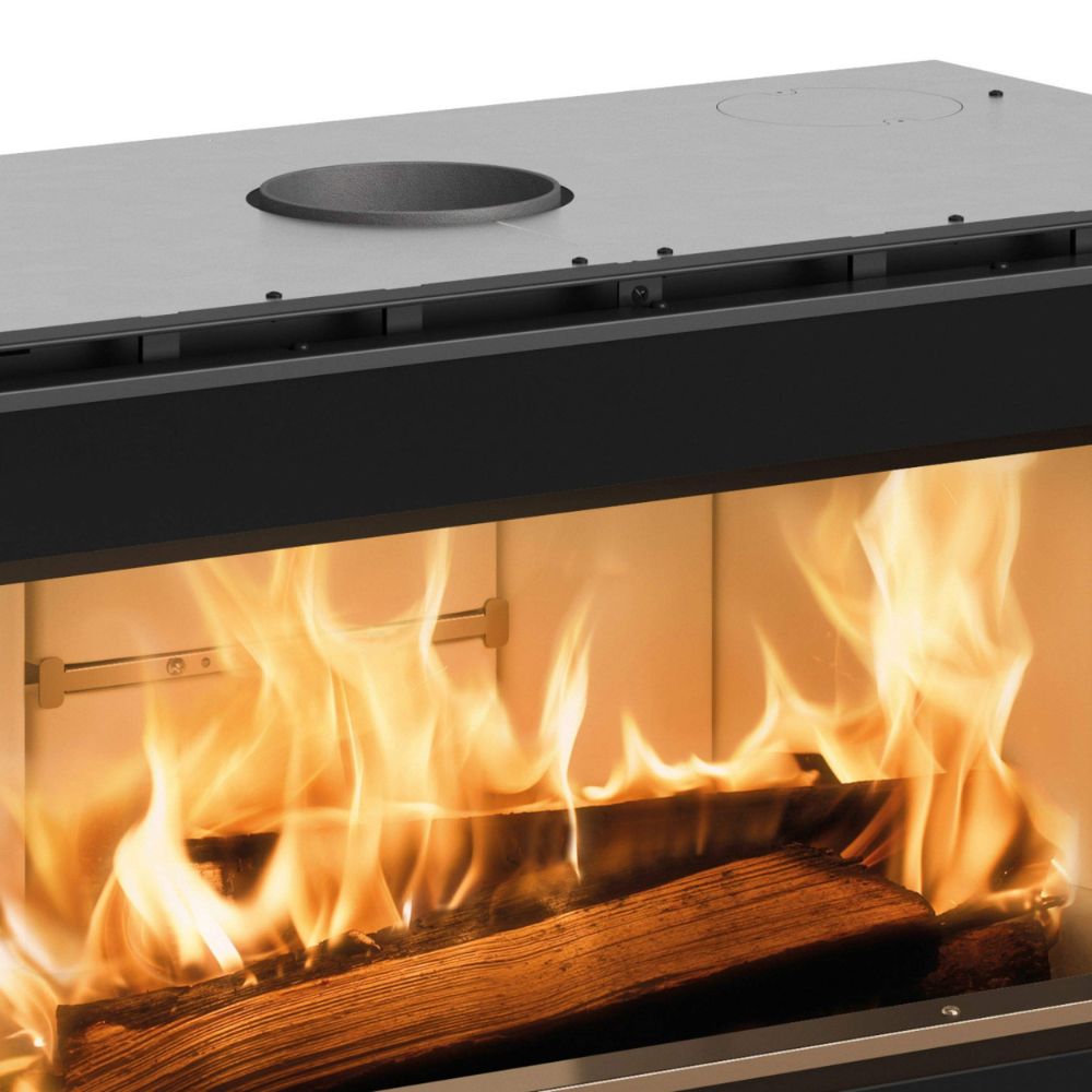 Talijanski lijevani ugradbeni kamin na drva La Nordica Inserto 100 Wide, 8.1kW | Ugradbeni kamini | Kamini |