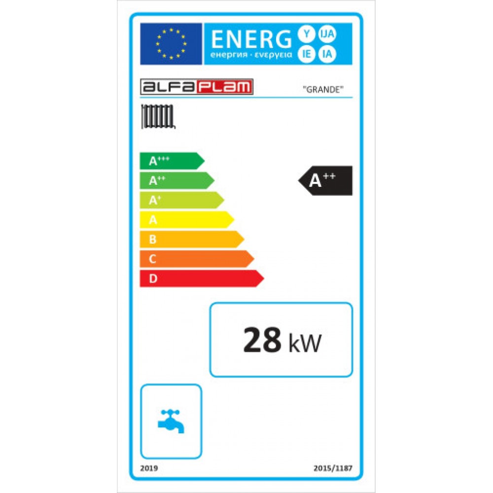 Kotao na pelete Alfa Plam Grande, 28 kW | Kotlovi na pelete | Peleti |