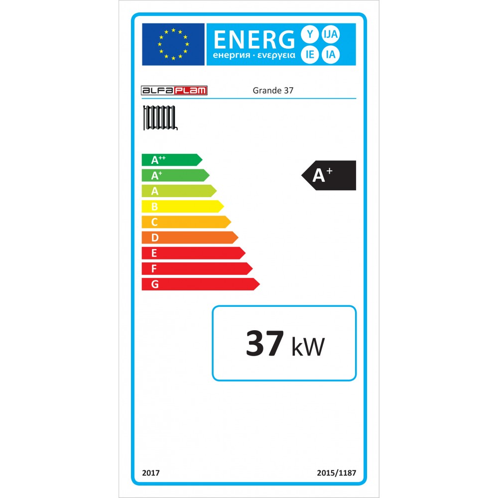 Kotao na pelete Alfa Plam Grande 37, 37 kW | Kotlovi na pelete | Peleti |