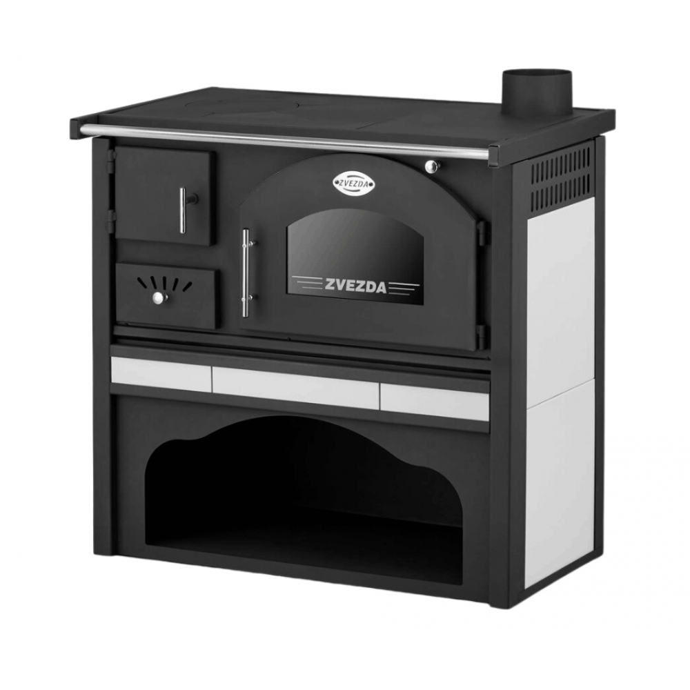 Štednjak na drva Zvezda Classic GF Keramika, 5.7kW | Štednjaci na drva | Drvo |