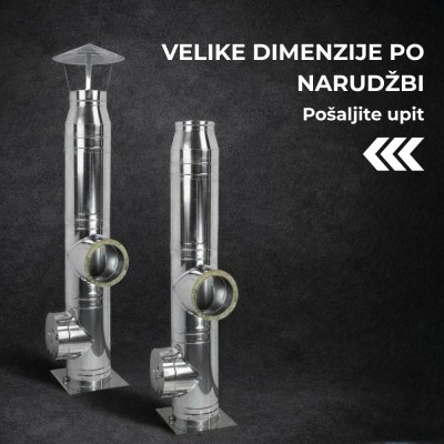 Dimnjaci velikih dimenzija po individualnoj narudžbi - Dimnjaci