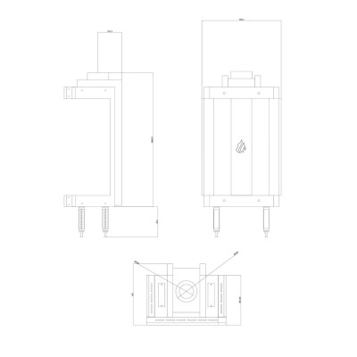 Plinski kamin Velmora Fire GAS STANDING PANORAMA, 3.9kW - 6.0kW - Usporedba artikala