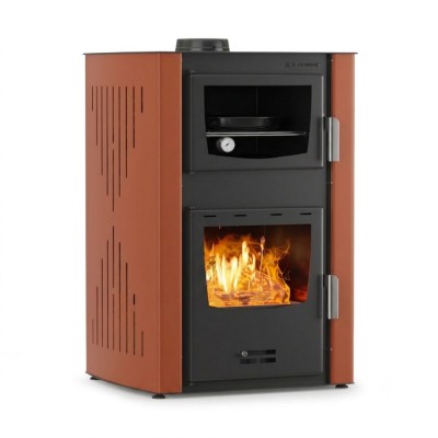 Peć na drva za centralno grijanje i za kuhanje Velmora Fire ATS HYDRO ΜΑSΙΝΑ 90-25 terakota, 25kW - Peći na drva za kuhanje i grijanje