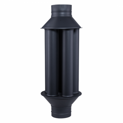 Izmenjivač toplote dimnjaka za peć na drva Vulkan, Inox, promjer 150 mm, 5 cijevi - Izmjenjivači topline dimnjaka