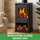 Peć na drva Balkan Energy Bianca, 8.5 kW | Zračne peći na drva | Peći na drva |