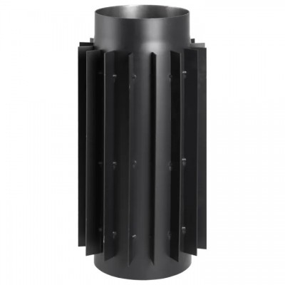 Radijator PARKANEX, Čelik, Crno, Ø130, Debljina 2mm - Cijevi za dimnjak