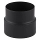 Adapter za dimovodnu cijev PARKANEX, Čelik, Crno, Ø130-120, Debljina 2mm | Cijevi za dimnjak | Dimnjaci |