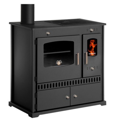 Štednjak na drva Prometey Perfect Eco s lijevim dimovodnim kanalom, 7kW - Peći na drva