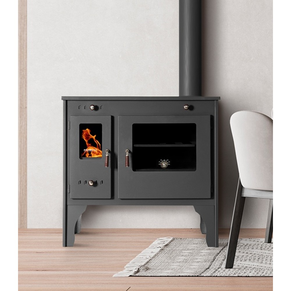 Štednjak na drva Prometey Retro Eco, 7kW |  |  |