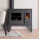 Štednjak na drva Prometey Retro Eco s lijevim dimovodnim kanalom, 7kW |  |  |