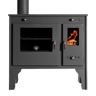 Štednjak na drva Prometey Retro Eco s lijevim dimovodnim kanalom, 7kW - Peći na drva