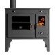 Štednjak na drva Prometey Retro Eco s lijevim dimovodnim kanalom, 7kW |  |  |