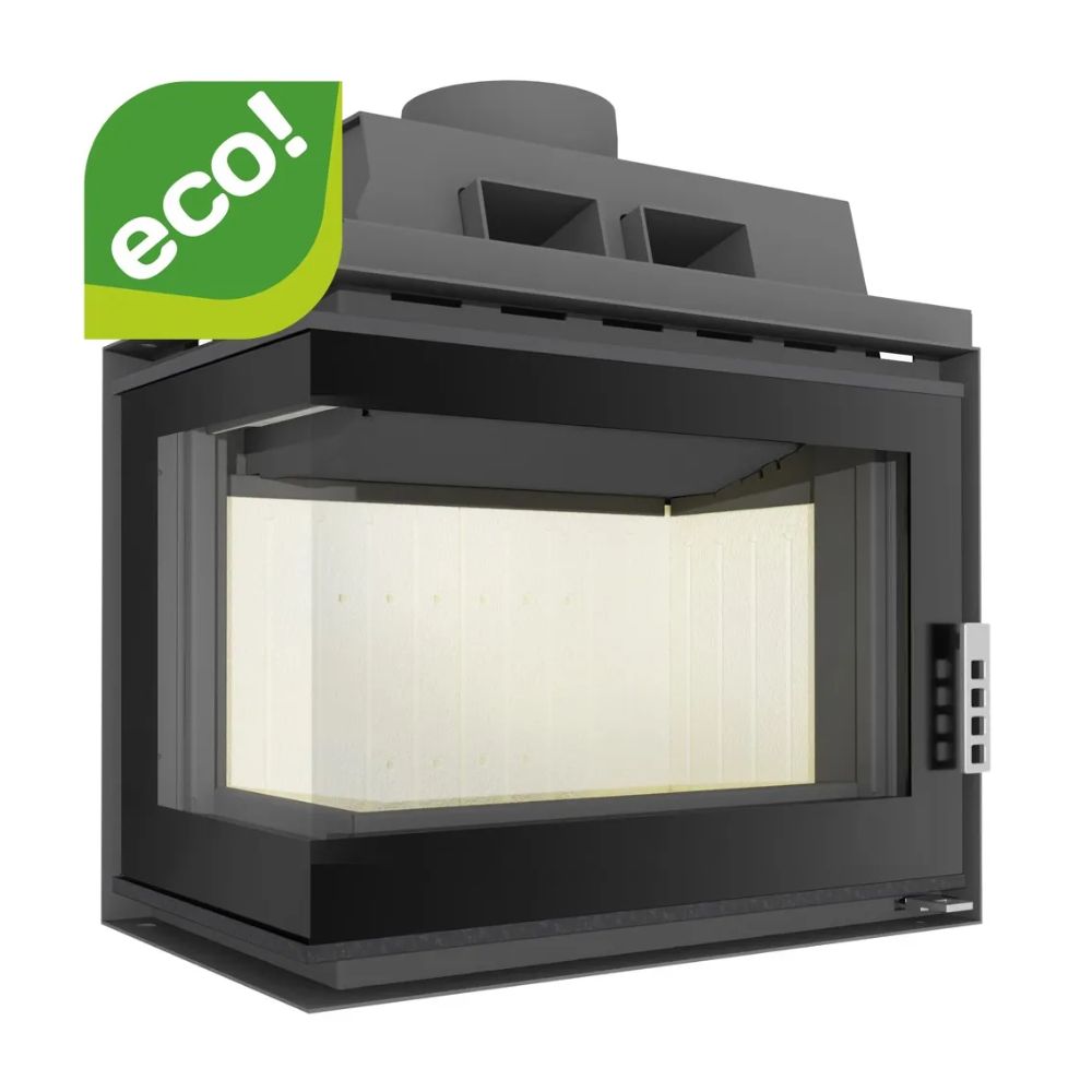 Ugradbeni kamin UNIFLAM 600 DURO S s dovodom zraka, lijeva strana, 11 kW | Moderni kamini | Kamini |