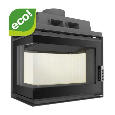 Ugradbeni kamin UNIFLAM 600 DURO S s dovodom zraka, lijeva strana, 11 kW - Kamini
