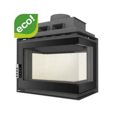 Ugradbeni kamin UNIFLAM 600 DURO S s dovodom zraka, desna strana, 11 kW - Kamini