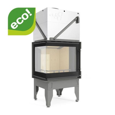 Ugradbeni kamin UNIFLAM 660 DURO s zračnim kanalima i dovodom zraka, lijeva strana, 10 kW - Kamini