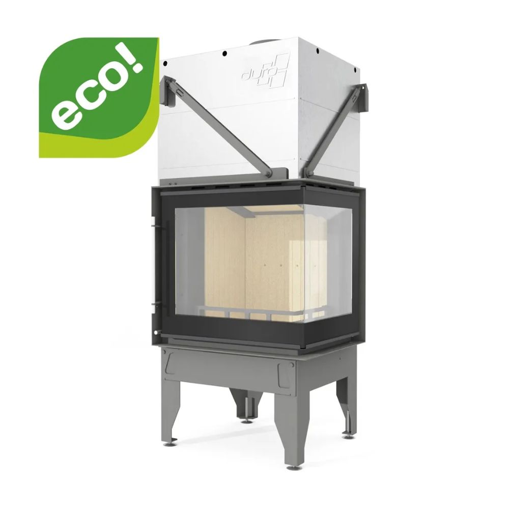 Ugradbeni kamin UNIFLAM 660 DURO s zračnim kanalima i dovodom zraka, desna strana, 10 kW | Moderni kamini | Kamini |
