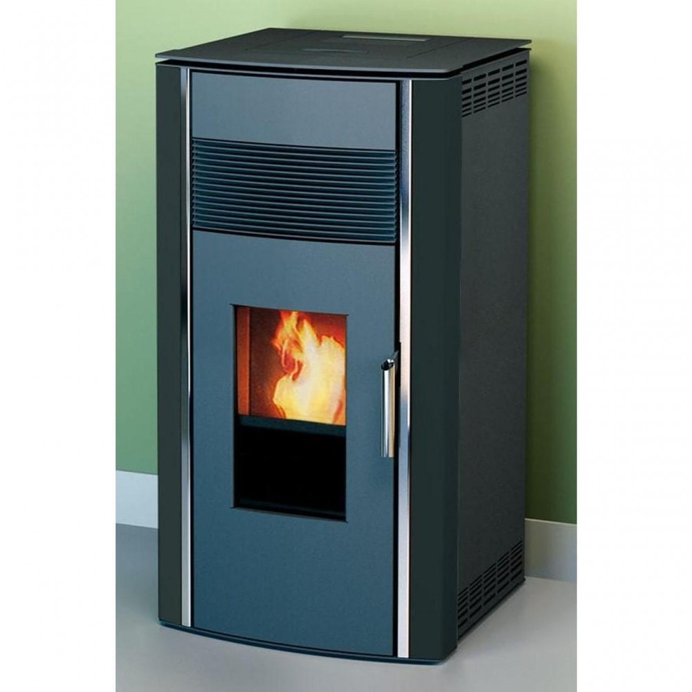 Peć na pelete Alfa Plam Luca, Crna, 8 kW | Zračne Peći na pelete | Peći na pelete |