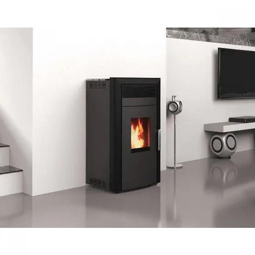 Peć na pelete za centralno grijanje Alfa Plam Commo 15, Crna, 15 kW | Peći na pelete za centralno grijanje | Peći na pelete |
